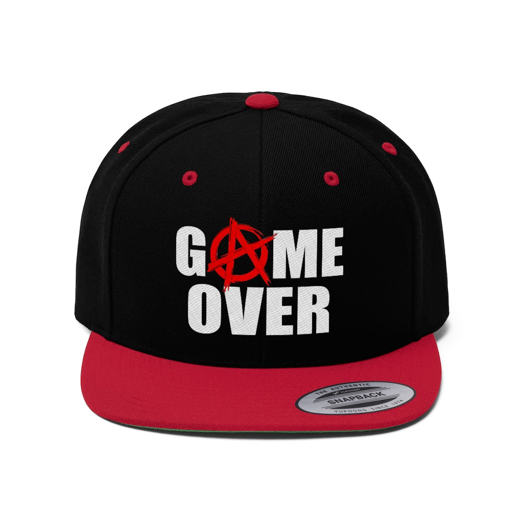 "Game Over" Flat Bill Hat