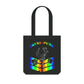 SKULL-PUNK "Rainbow Warrior" Tote Bag