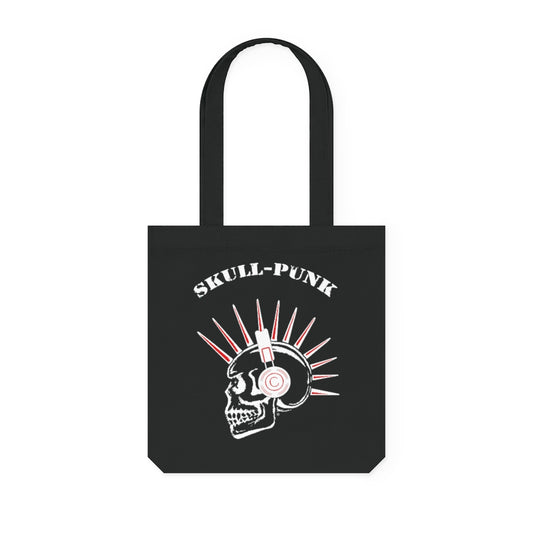 SKULL-PUNK "Headphone" Tote Bag