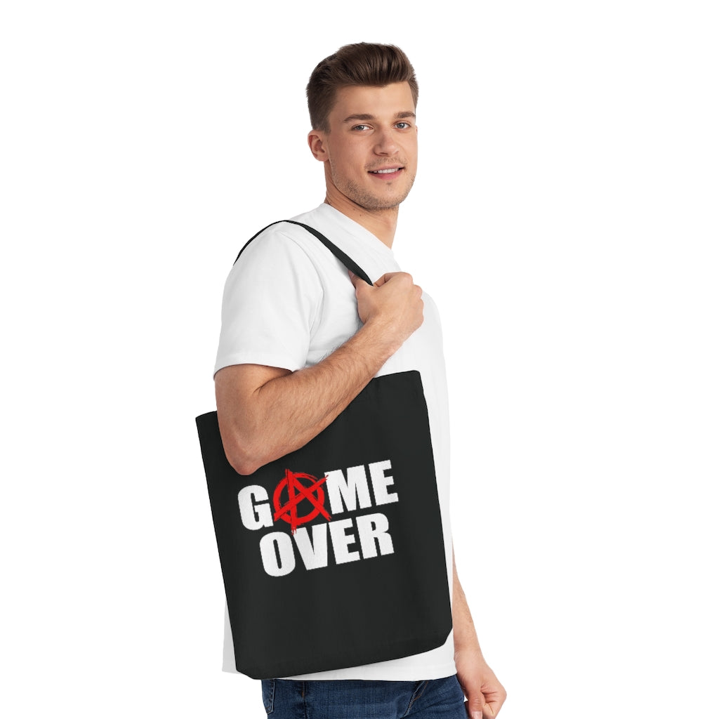 SKULL-PUNK "Game Over" Tote Bag