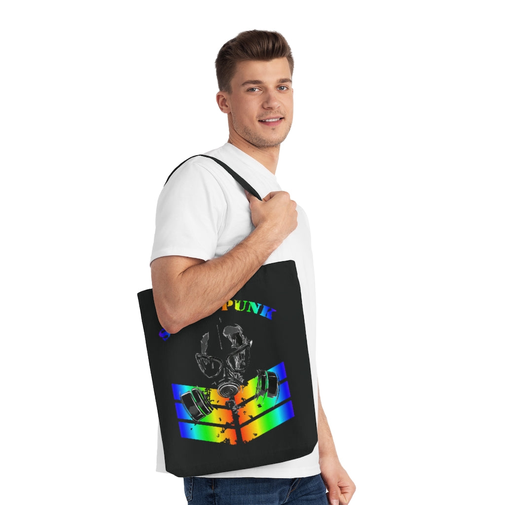 SKULL-PUNK "Rainbow Warrior" Tote Bag