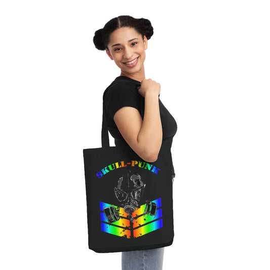 SKULL-PUNK "Rainbow Warrior" Tote Bag